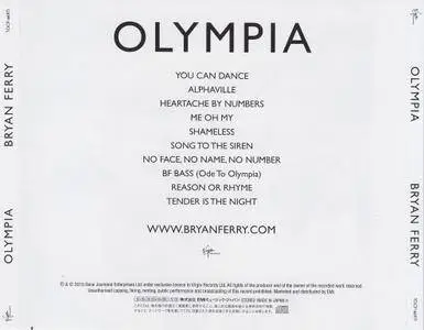 Bryan Ferry - Olympia (2010) {Japanese Edition}