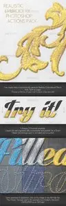 GraphicRiver Realistic Embroidery - Photoshop Actions