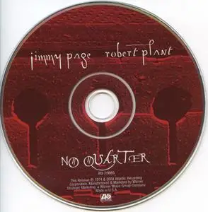 Jimmy Page &  Robert Plant - No Quarter (1994) [Atlantic R2-75695, USA, Remastered]