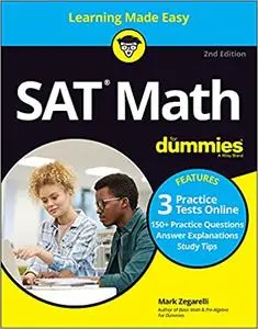 SAT Math For Dummies with Online Practice, 2nd Edition