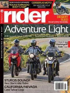 Rider Magazine – July 2018