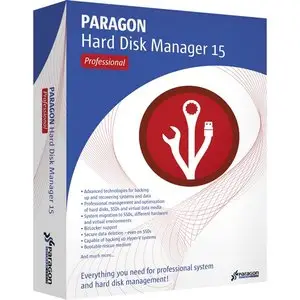 Paragon Hard Disk Manager 15 Professional / Suite / Premium 10.1.25.772 Recovery Boot Medias