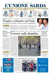 L'Unione Sarda - 18 Agosto 2017