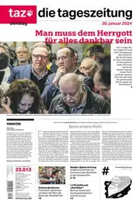 taz die tageszeitung  - 30 Januar 2024