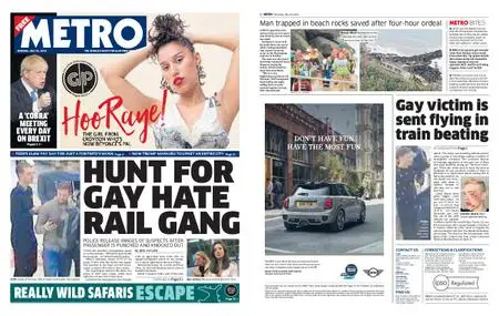 Metro UK – July 29, 2019