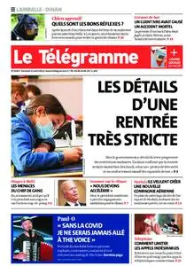 Le Télégramme Dinan - Dinard - Saint-Malo – 23 avril 2021