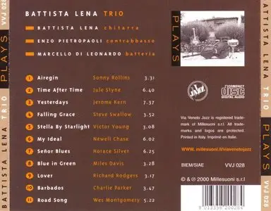 Battista Lena Trio - Plays (2000) {VVJ}