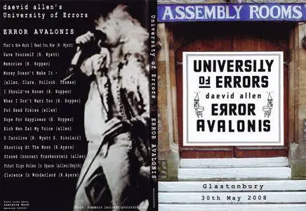 Daevid Allen's University of Errors - Error Avalonis (2015)