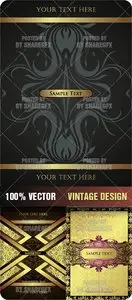 Stock Vector - Vintage Design 2106