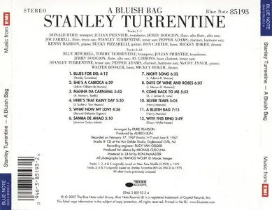 Stanley Turrentine - A Bluish Bag (1967)