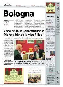 la Repubblica Bologna - 26 Aprile 2018