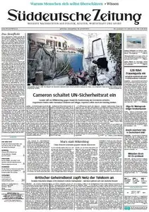 Süddeutsche Zeitung vom Donnerstag, 29. August 2013