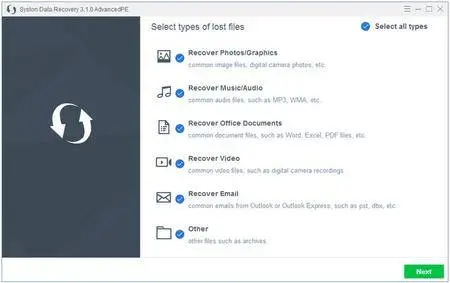 Syston Data Recovery 3.1.0 Professional / Unlimited / AdvancedPE