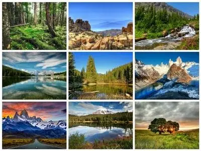 200 Beautiful Landscapes HD Wallpapers (Set 64)