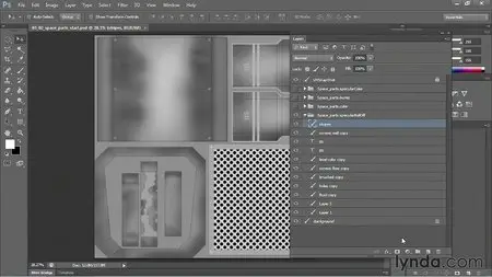 Lynda - Texturing for Games in Maya, Mudbox, and Photoshop + Exercise Files [Repost]