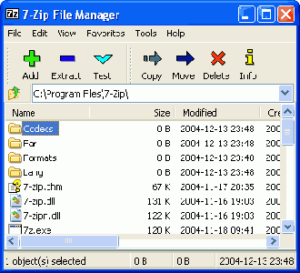 7-Zip version 4.42