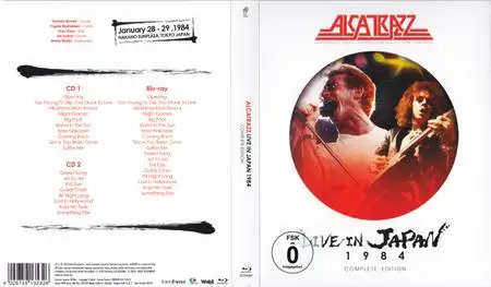 Alcatrazz - Live In Japan 1984 (2018) [2CD, Blu-ray 1080i & BDRip 720p]
