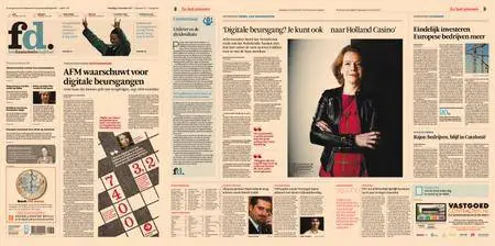 Het Financieele Dagblad – 13 november 2017