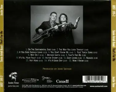 Susie Arioli Band Featuring Jordan Officer - That's For Me (2004)