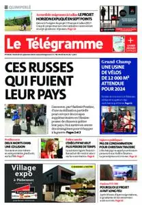 Le Télégramme Quimperlé – 23 septembre 2022