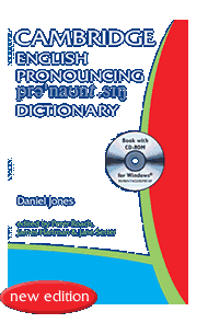 Cambridge English Pronouncing Dictionary CD-ROM