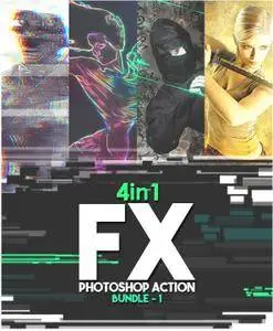 GraphicRiver - FX Photoshop Action Bundle v1