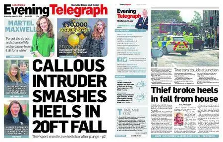 Evening Telegraph Late Edition – August 15, 2018