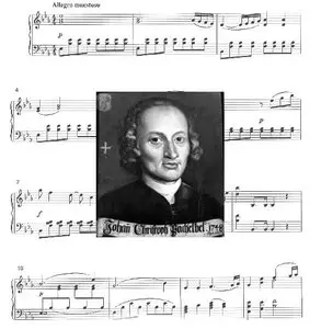 Johann Pachelbel 15 Music Sheets (For Piano)