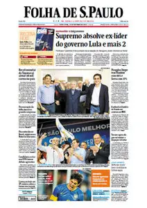 Jornal Folha de São Paulo - 12 de outubro de 2012 - Sexta