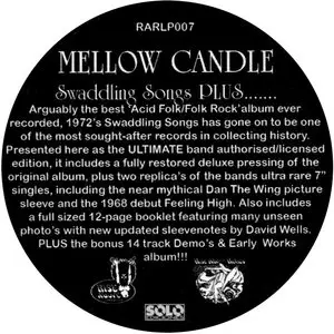 Mellow Candle - Swaddling Songs Plus… (1972-2011) UK 180g Pressing - 2 LP+2 EP/FLAC In 24bit/96kHz