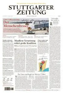 Stuttgarter Zeitung Stadtausgabe (Lokalteil Stuttgart Innenstadt) - 19. September 2018
