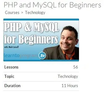 PHP and MySQL for Beginners