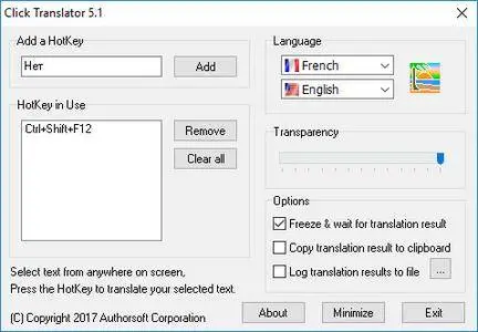 Click Translator 5.1 Build 532