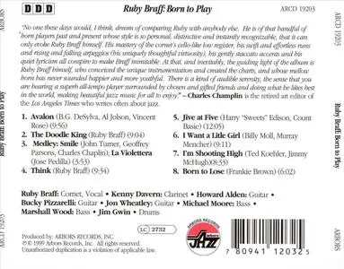 Ruby Braff - Born to Play (1999)