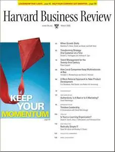 Harvard Business Review March 2008