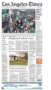 LOS ANGELES TIMES  05 06 07 MARCH 2011
