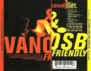 Joe Lovano & Greg Osby - Friendly Fire (1999) {Blue Note} **[RE-UP]**