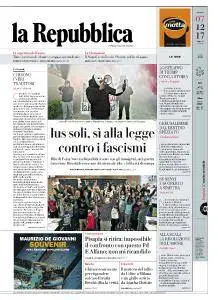 la Repubblica - 7 Dicembre 2017