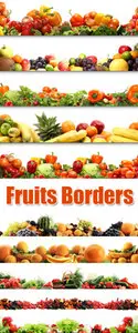 Stock Photo - Friut Borders