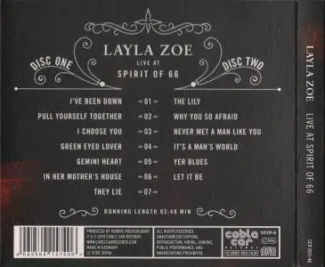 Layla Zoe - Live At Spirit Of 66 (2015)