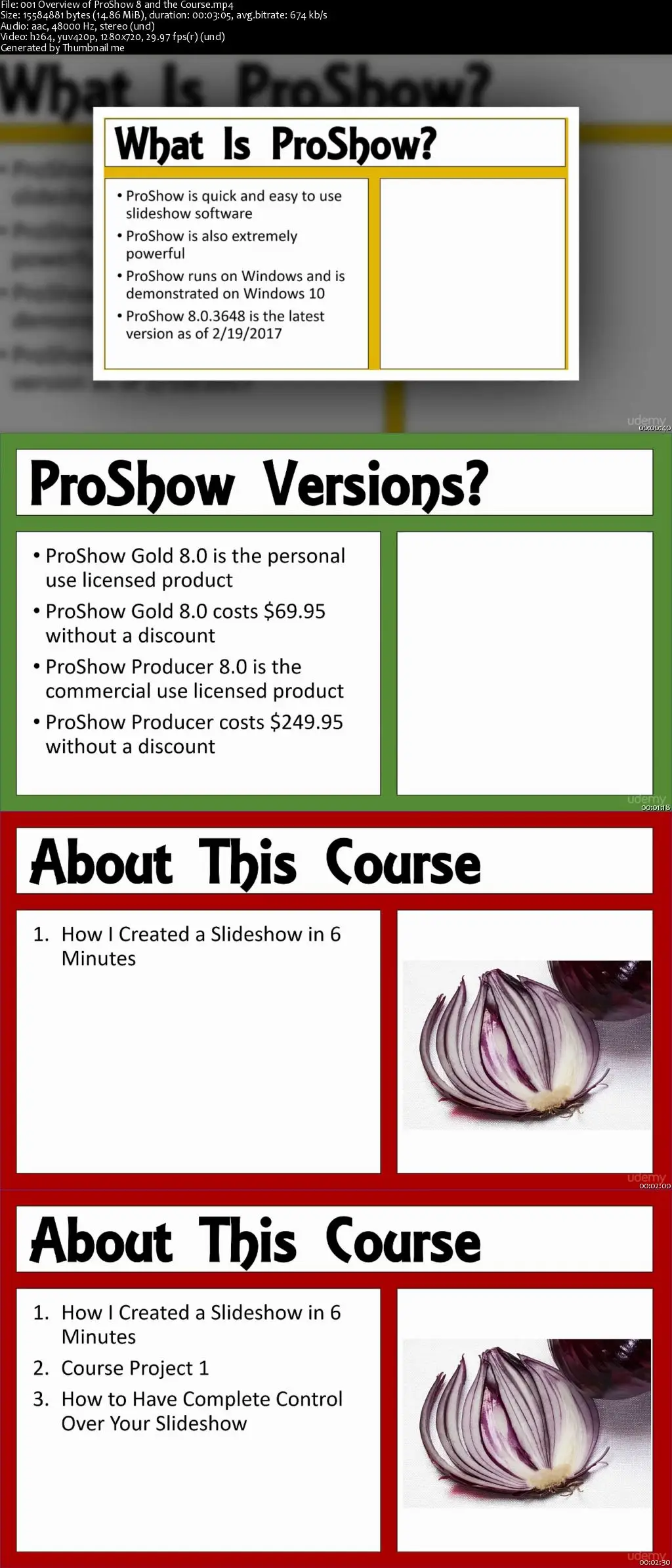 Beginner ProShow Gold/Producer Slideshows: ProShow Slideshow