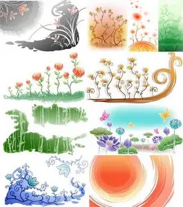 Floral Backgrounds 1
