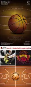 Vectors - Creative Basketball Backgrounds 9