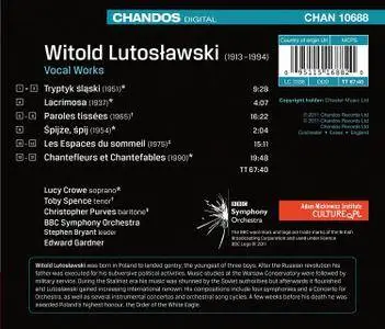 Edward Gardner & BBC Symphony Orchestra - Lutosławski: Vocal & Orchestral Works (2018)