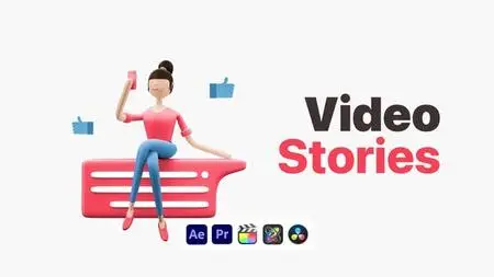 Explainer Girl Video Stories 50622965