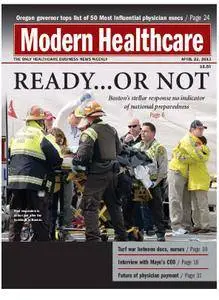 Modern Healthcare – April 22, 2013