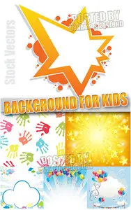 Background for kids - Stock Vectors