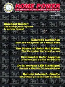 Home Power Magazine - August-September  2001 (Issue 84)