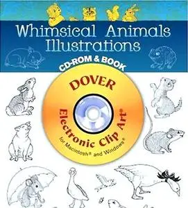 Dover Vector Clipart - Whimsical Animals Illustrations