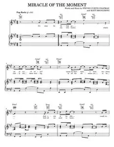 Miracle of the moment - Steven Curtis Chapman (Piano-Vocal-Guitar)